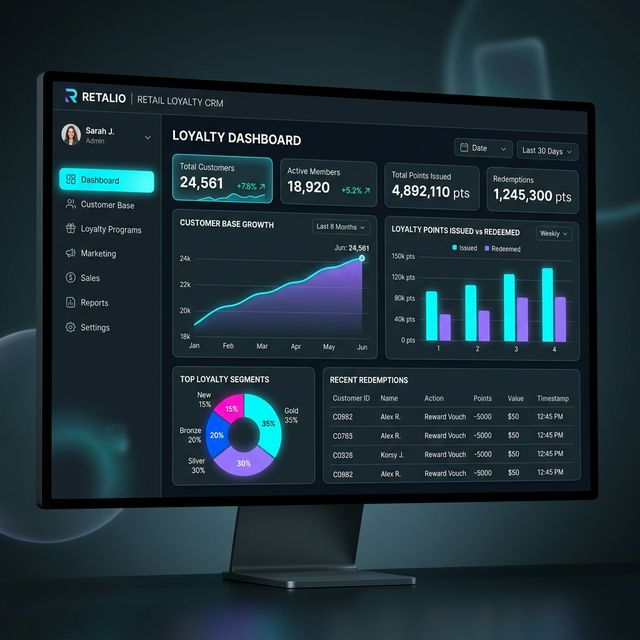 Interface Sumérios CRM — Fidelização de clientes