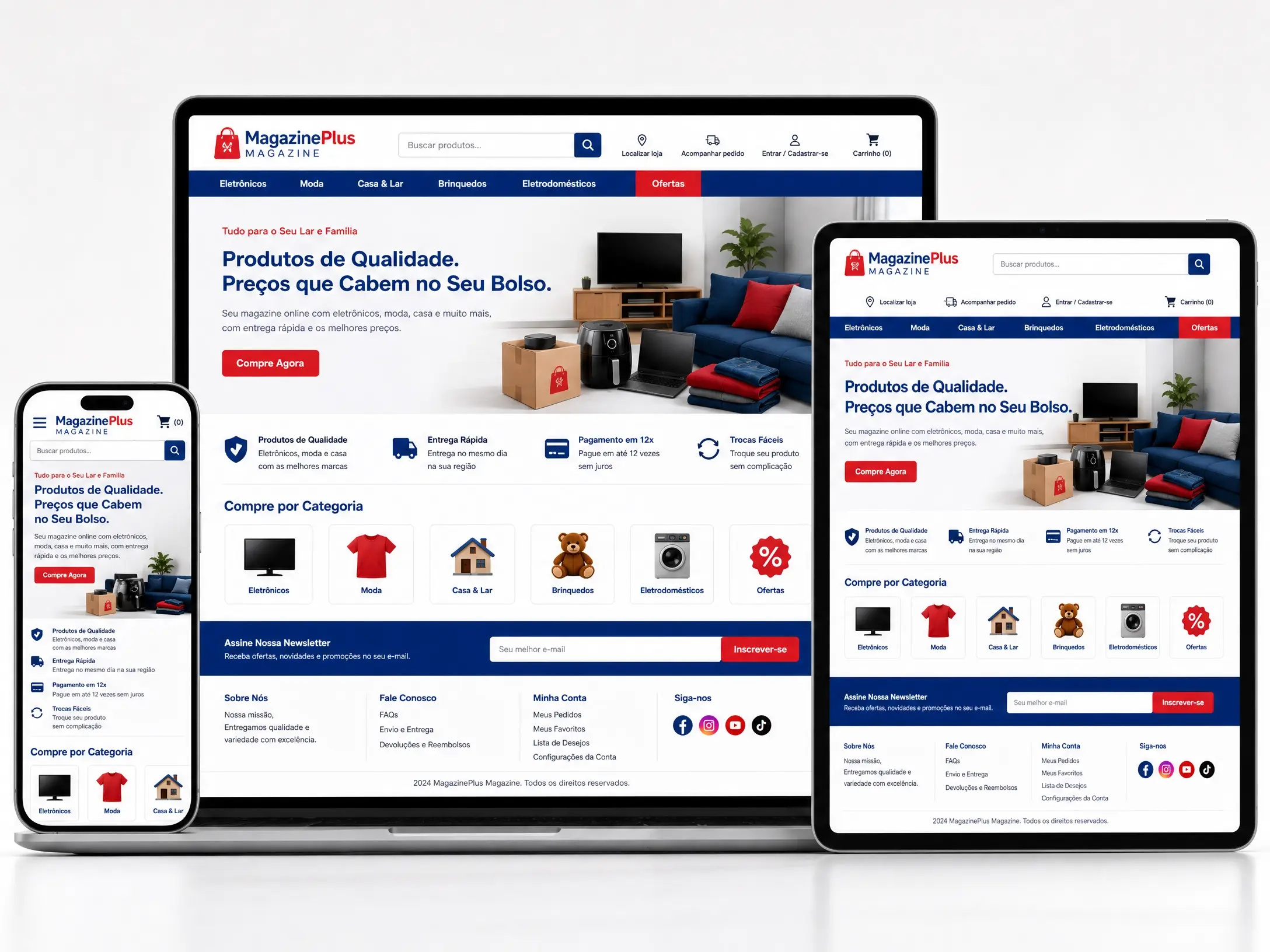 Site profissional para Magazine - AllTech